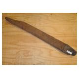 Vintage Logging Springboard With Toe Plate Vintage Logging Springboard With Toe Plate