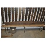 Vintage Logging Saw Vise 96 1/2" Vintage Logging Saw Vise 96 1/2"