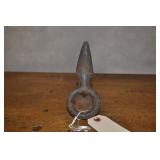 Forged Iron Spiked Eye Hook 6 1/2" Forged Iron Spiked Eye Hook 6 1/2"