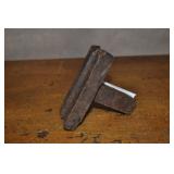 Blacksmith Round Bottom Swage 1" Shank, 2" X 5"