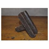 Blacksmith Round Bottom Swage 1" Shank, 2.5" X 5"