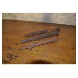 Hand Forged Iron Chisels Hand Forged Iron Chisels