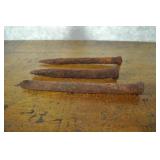 Hand Forged Iron Chisels Hand Forged Iron Chisels