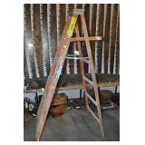 A-frame Wood Ladder 6 A-frame Wood Ladder 6