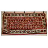 Sarkoy Kilim Vintage Rug Red, Black, Blue Sarkoy Kilim Vintage Rug Red, Black, Blue