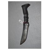 Homemade Twisted Railroad Spike Knife 7" Homemade Twisted Railroad Spike Knife 7"