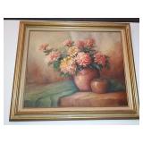 Oil Painting On Canvas And Frame L Stream 36"x30" Oil Painting On Canvas And Frame L Stream 36"x30"