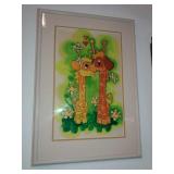 Original Watercolor On Paper By Jody Bergsma, Original Watercolor On Paper By Jody Bergsma,