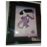 Japanese Framed Art Print, Muramasa 32"x40", Nice