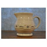 Longaberger Pottery Company Pitcher 5.5"hx7"w