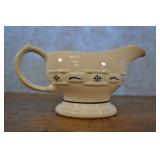 Longaberger Pottery Gravy Pitcher 3.75"hx8"w Longaberger Pottery Gravy Pitcher 3.75"hx8"w