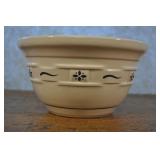 Longaberger Pottery Mixing Bowl 8.25"wx4.5"h