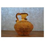 Clay Pitcher Southwest Style, Sgraffito Design,