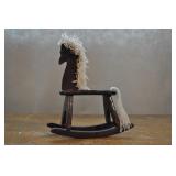 Miniature Wooden Rocking Horse, 7"h X 6"l Miniature Wooden Rocking Horse, 7"h X 6"l