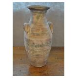 Clay Pitcher, Scraffito Design 13" X 6" Clay Pitcher, Scraffito Design 13" X 6"