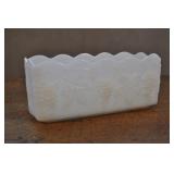 Anchor Hocking Fire King Bread Pan, Milk Glass