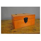 Wooden Storage Box, 10" X 12" X 5 7/8"