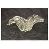 Serving Bowl, Crystal, Wavy Rim, 12" X 4 1/2" Serving Bowl, Crystal, Wavy Rim, 12" X 4 1/2"