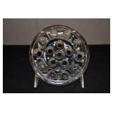 Glass Flower Frog, 5" Round Glass Flower Frog, 5" Round
