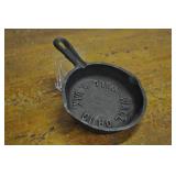 Miniature Cast Iron Skillet, Advertising, Ashtray, Miniature Cast Iron Skillet, Advertising, Ashtray,