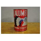 Calumet Baking Powder Tin, Vintage,