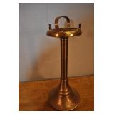 Brass Pedestal Ashtray, Vintage, 23" High