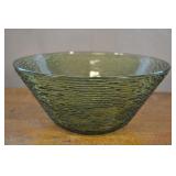 Anchor Hocking Green Soreno Serving Bowl 5x11.5"