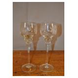 Long Stemware Glasses For Two