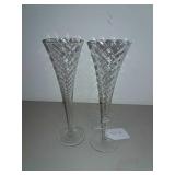 Long Stemware Glasses For Two, Hand Blown Long Stemware Glasses For Two, Hand Blown