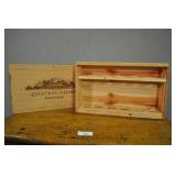 Wooden Wine Crate, Chateau St. Jean Sonoma