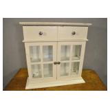 Wooden Farmhouse Table Cabinet,