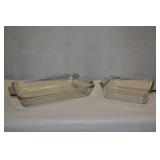 Anchor Hocking Baking Dishes, 2 Qt And 3 Qt