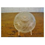 Vintage Frosted Glass Shade. 7 5/8"