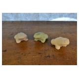 Frog Figurines - 3 Pcs. 2.5 Inches Frog Figurines - 3 Pcs. 2.5 Inches