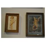 Framed Angel Prints - Bessie Pease Cupid And