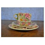 Brexton Tea Cup, Saucer And Dessert Plate Set Brexton Tea Cup, Saucer And Dessert Plate Set