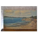 Landscape Oil On Canvas By Bud Cree Medicine Landscape Oil On Canvas By Bud Cree Medicine