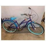 Schwinn Cruiser Bicycle 26", Purple Blue And Schwinn Cruiser Bicycle 26", Purple Blue And
