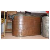 Early Copper Boiler Wash Tub, Atlantic