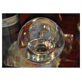 Steuben Glass Paperweight, 4" Globe Steuben Glass Paperweight, 4" Globe