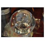 Steuben Glass Paperweight, 4" Globe