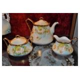 Antique Tea Service, Royal Rudolstadt Antique Tea Service, Royal Rudolstadt