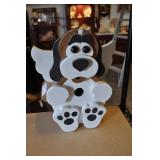 Angel Dog Bird House, Wood, 15 X 13 Angel Dog Bird House, Wood, 15 X 13
