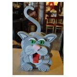 Cat Bird House, Wood, 16 X 11 Cat Bird House, Wood, 16 X 11
