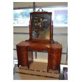 Wooden Vanity With Mirror Wooden Vanity With Mirror