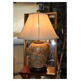 Table Lamp, Vintage, Chinoiserie Design