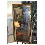 Long Mirror, Gold Accented Frame Long Mirror, Gold Accented Frame