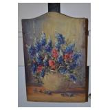 Original Oil Painting On Board, Bouquet Still Life