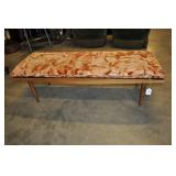 Danish Modern Oak Wood Slat Bench Danish Modern Oak Wood Slat Bench