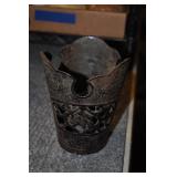 Cast Iron Candle Holder 6"